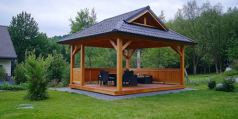 Jak zrobić drzwi do altany?