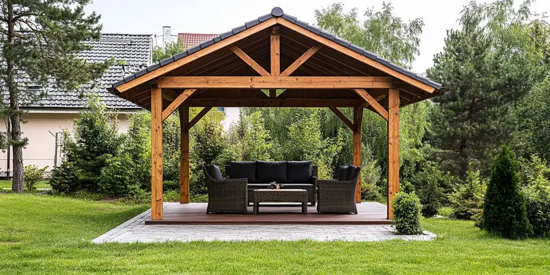 Jakie krokwie na dach altany?
