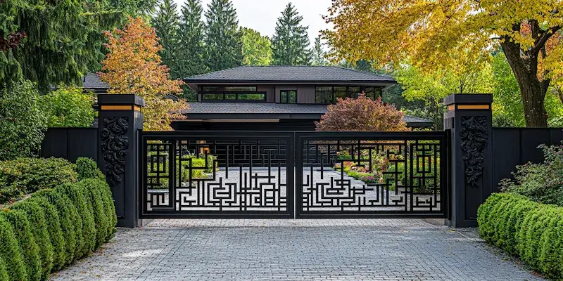 ogrodzenie ogrodowe z Polski