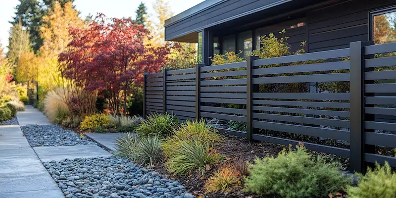 Moderne Zäune Polen