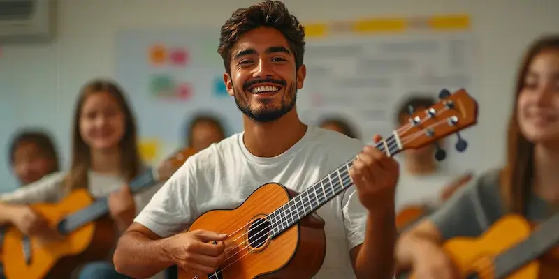 Co łatwiejsze ukulele czy gitara?