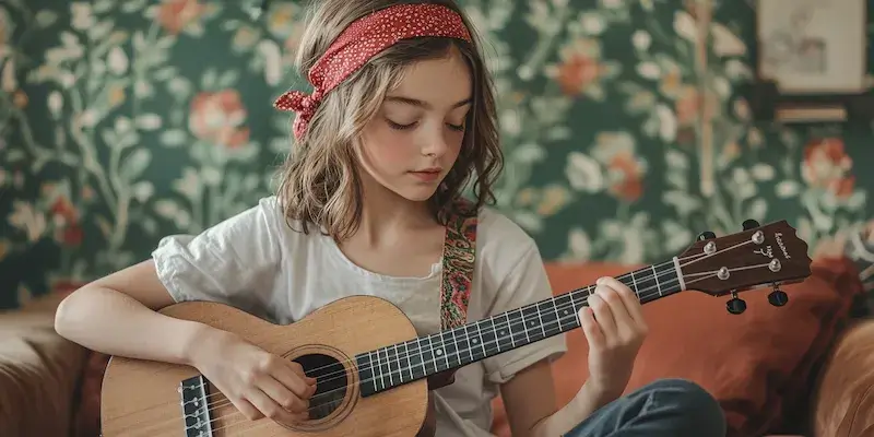 Czy chwyty na ukulele są takie same jak na gitarę?