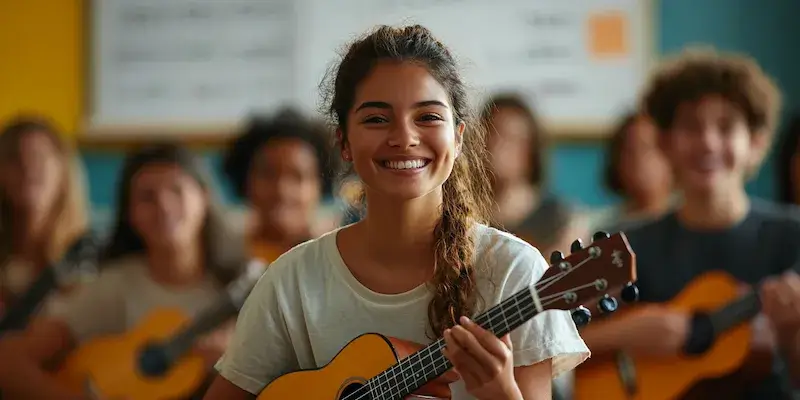 Czy na ukulele gra się jak na gitarze?