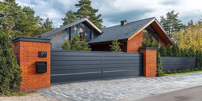 Gartenzaun aus Polen